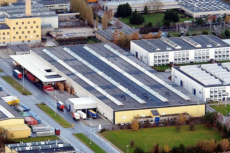 Among the 74 properties in Cromwell Reit's revised portfolio is a large warehouse in Denmark with a two-storey side office.