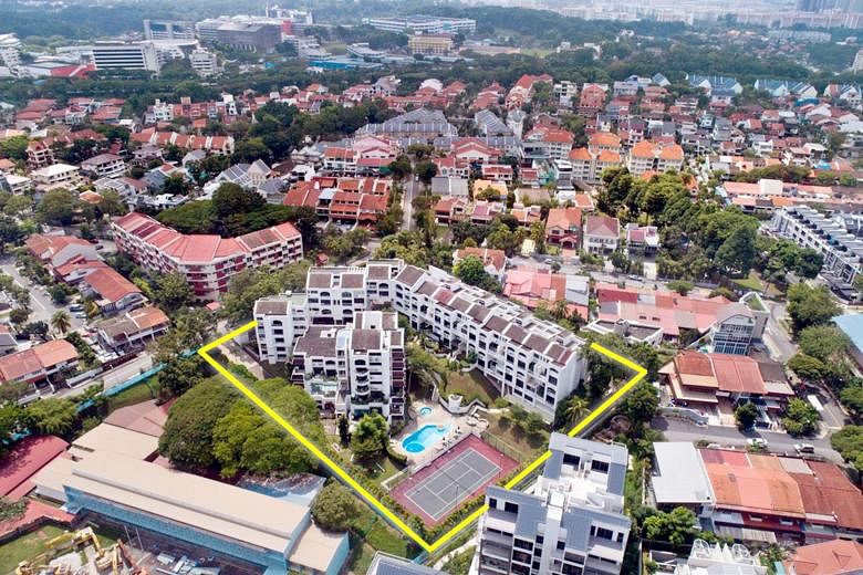 Marketing agent JLL said the Kismis View site may be redeveloped into a low-rise apartment project of up to five storeys, with a total gross floor area of about 140,000 sq ft including a 10 per cent bonus balcony area.