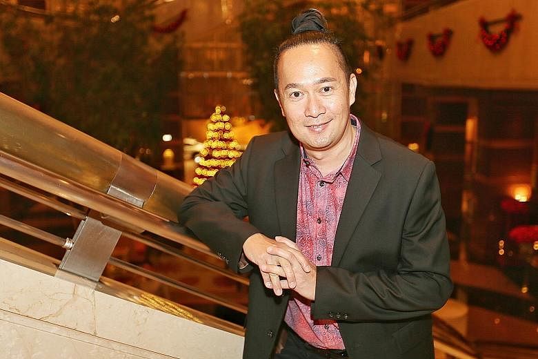 Office executive Sebastian Sim, 51, won the Epigram Books Fiction Prize at an award ceremony and gala dinner held at the Conrad Centennial Singapore hotel yesterday. The prize is for unpublished English-language novels.