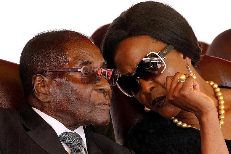Mr Robert Mugabe and his wife Grace have been assured of their safety, according to sources.