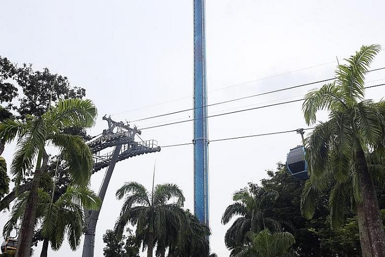 On Aug 12, the ascending gondola of the Sky Tower stopped moving at the 25m mark, trapping 39 passengers - including children and the elderly.