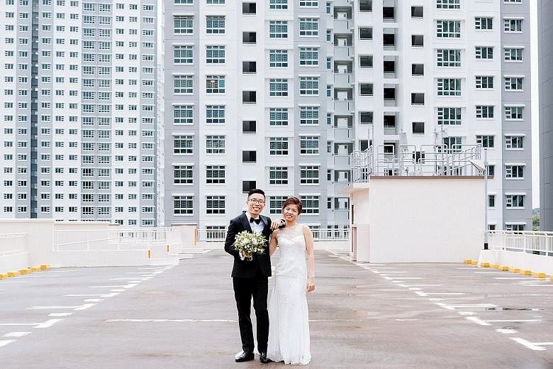 Mr Ng Kaijie and Ms Tang Ji Ching chose to tie the knot in December so that they could "optimise" their leave, alongside the Christmas and New Year public holidays, for a long honeymoon.