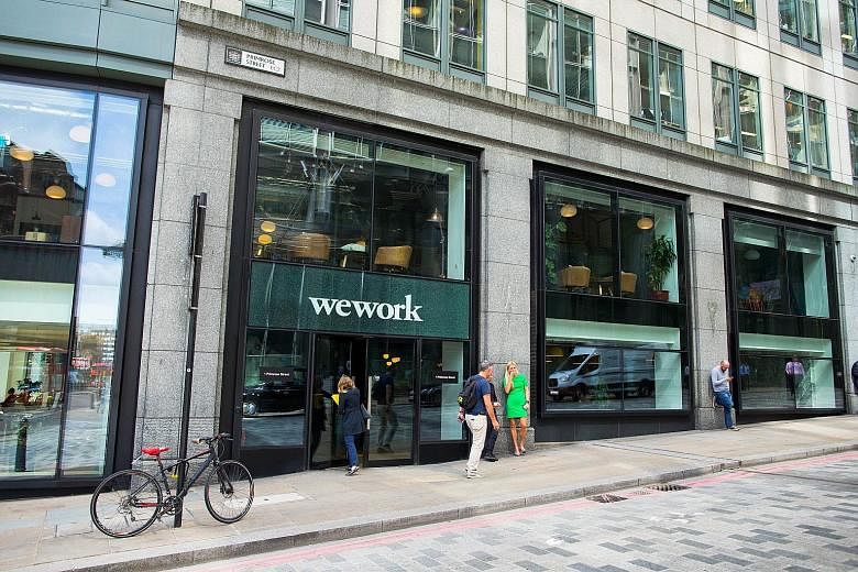American start-up WeWork, valued at US$20 billion (S$27 billion), has become increasingly important to the health of Londons' property market as well as more vulnerable to any future decline in rents.