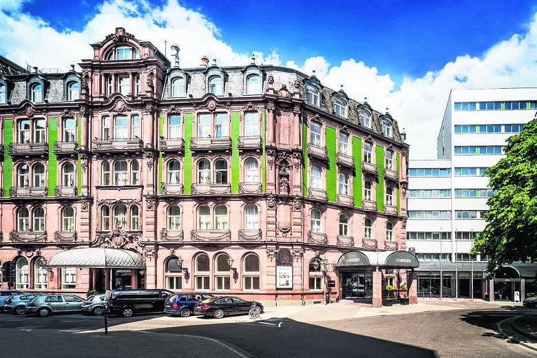The Le Meridien Frankfurt Hotel is near the main train station in the city centre and has an aggregate land size of about 4,405 sq m.