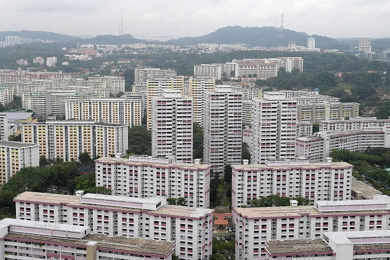 Demand for HDB resale flats was stronger, both on a monthly and yearly basis. SRX Property said the resale flats sold last month were 24.1 per cent higher than the 1,596 transactions sold in November last year.