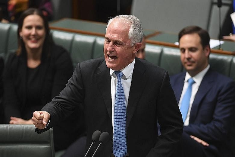 Dire survey results have led to frenzied speculation about Mr Malcolm Turnbull's future, but analysts said the strongest argument in favour of his leadership is that there is no clear alternative.