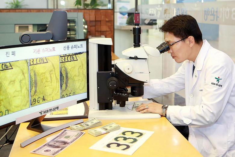 Counterfeit US100 'supernote' found in South Korea could have been