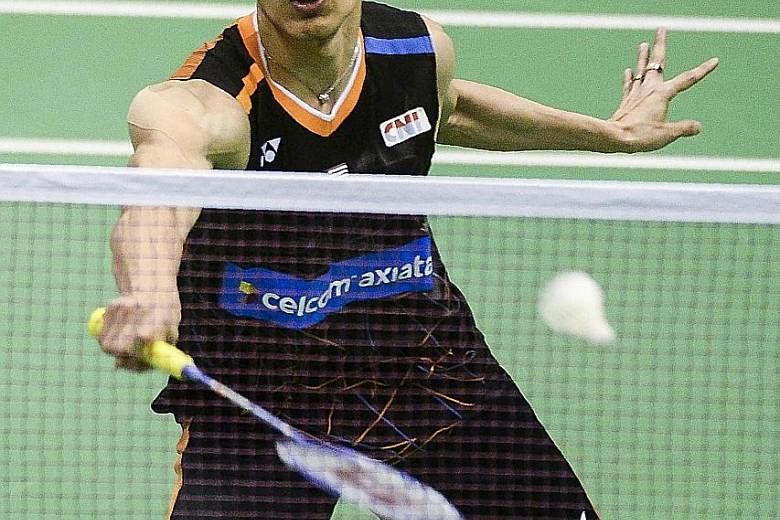 Lee Chong Wei in action at the Hong Kong Open last month, which he won. In good form, the Malaysian former world No. 1 hopes to finally lift the Finals title in Dubai, where success has eluded him thus far.