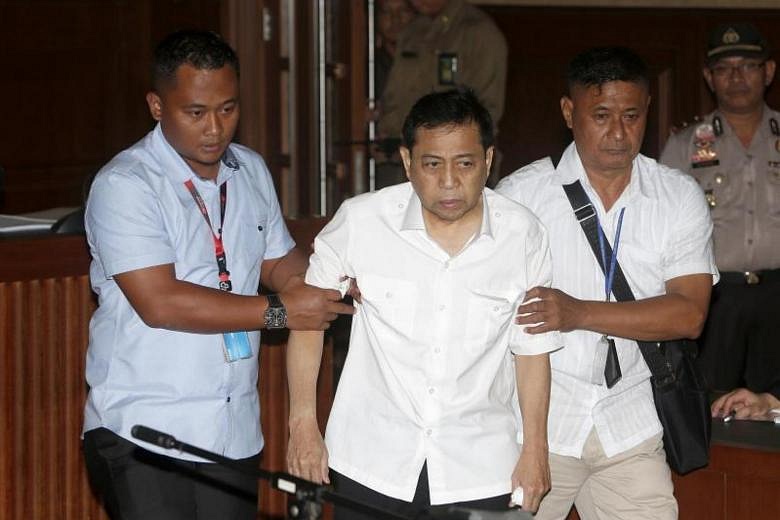 Former Indonesian parliament speaker Setya Novanto charged for taking ...