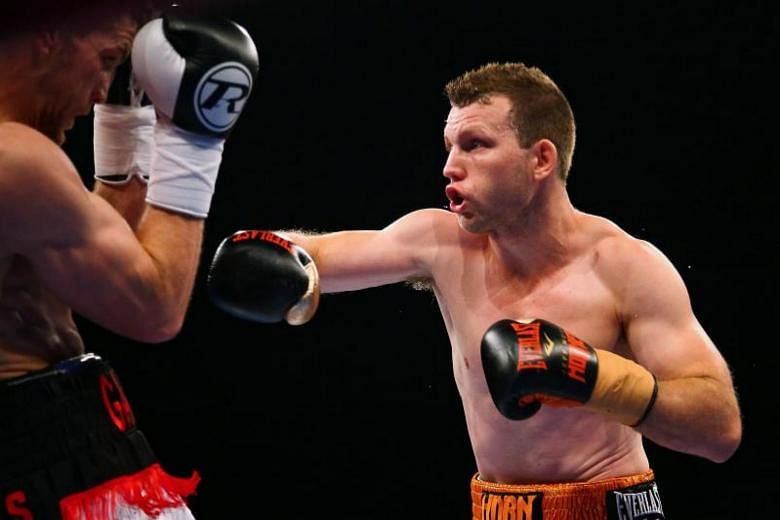 Australian boxer and WBO welterweight champion Jeff Horn and his