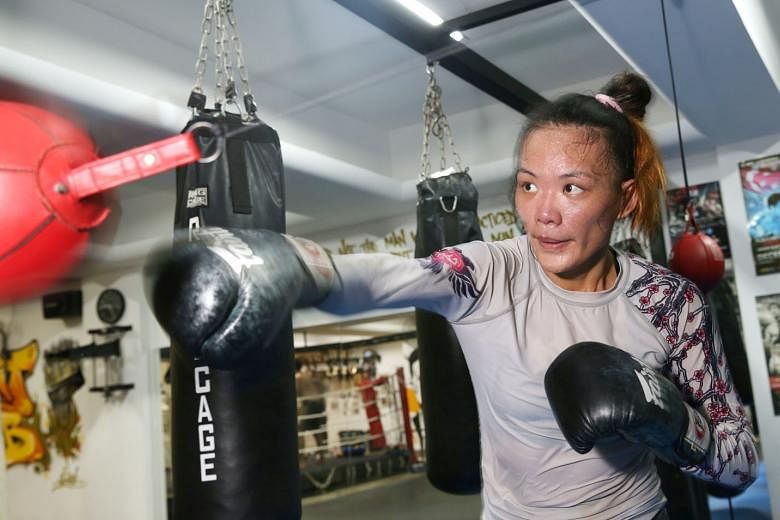 While Tiffany Teo is aware of the fight's significance, she says she is very confident and will give it her all.