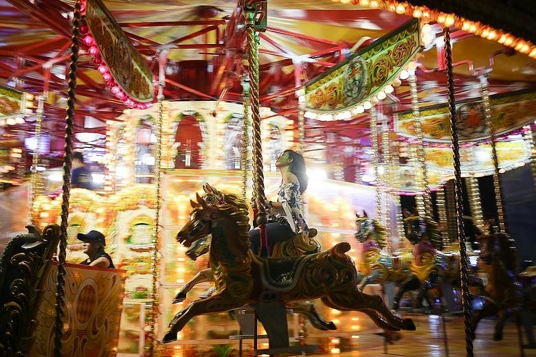 The Prudential Marina Bay Carnival, which is on from today to April 1, is being held at the Promontory and Bayfront event space.