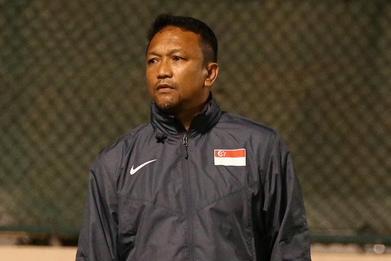 Fandi Ahmad will replace Richard Tardy (above), who will be released on March 31 next year from his duties as head coach of Singapore's football youth teams.
