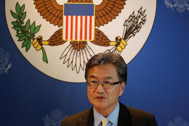 US special representative on North Korea Joseph Yun was in Bangkok on Thursday as part of a tour of Asia - including Japan - to muster regional support for pressure on North Korea.