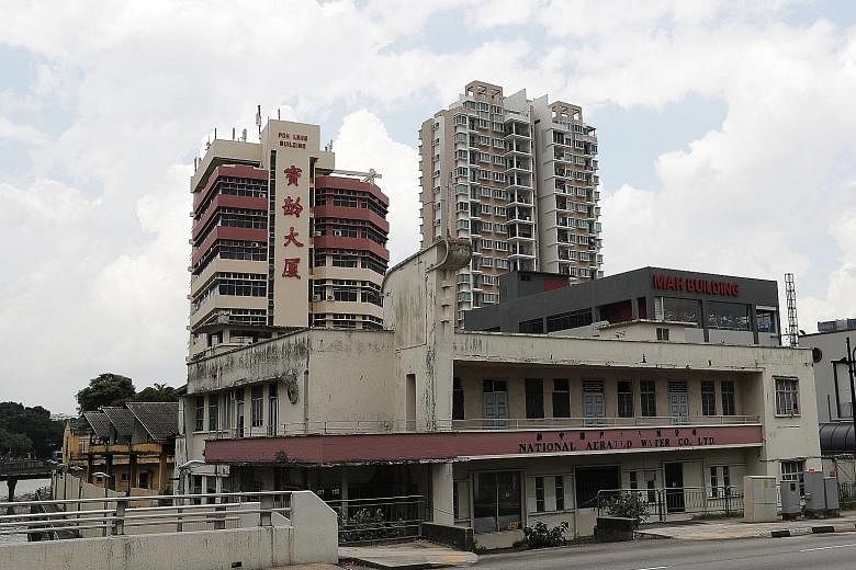 The two-storey L-shaped building of the former National Aerated Water Co in Serangoon Road will be retained, while the shed at the back will make way for residential development. The new owner "is supportive of the conservation efforts and is working