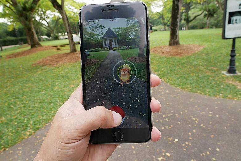 Sgpokemap - a real-time map for augmented-reality game Pokemon Go - was the No. 1 search term in the Google Singapore list.