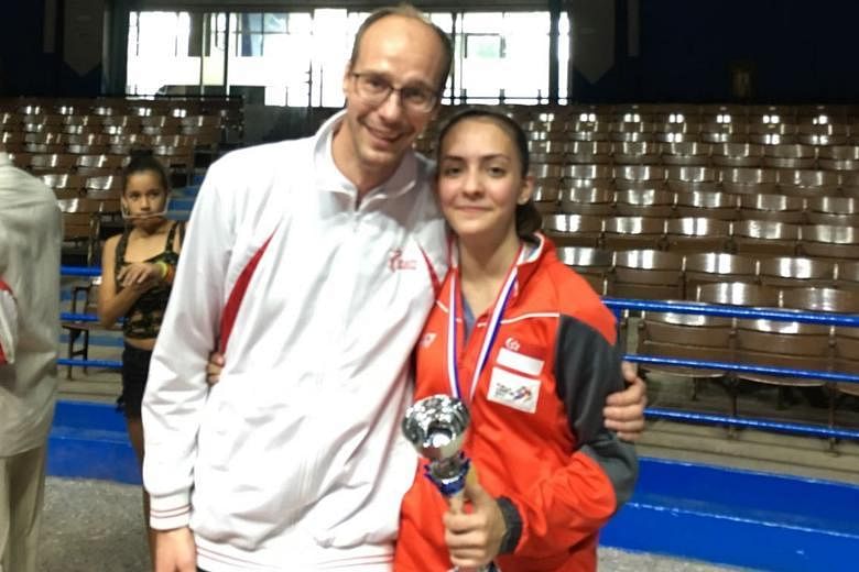 Fencing: Amita Berthier wins foil title at Junior World Cup in Cuba ...