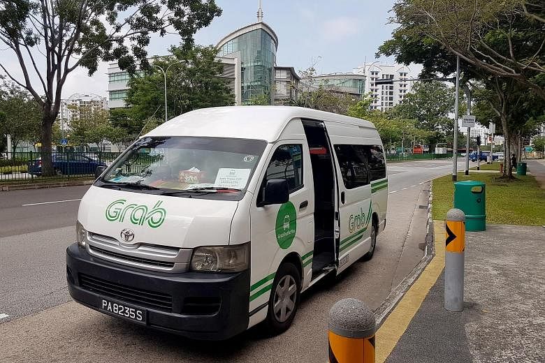 GrabShuttle Plus is available between 6am and 10pm and has helped reduce overall travelling time for its users by as much as 10 per cent.