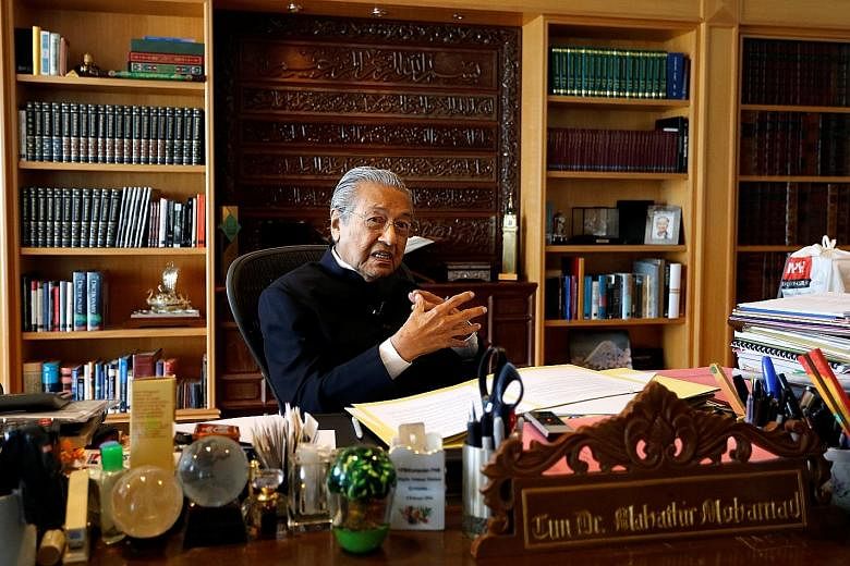 Tun Dr Mahathir Mohamad's problem has always been his inability to let go. The former prime minister has given the impression that only he has exacting standards, therefore, he has to be left to run the show.