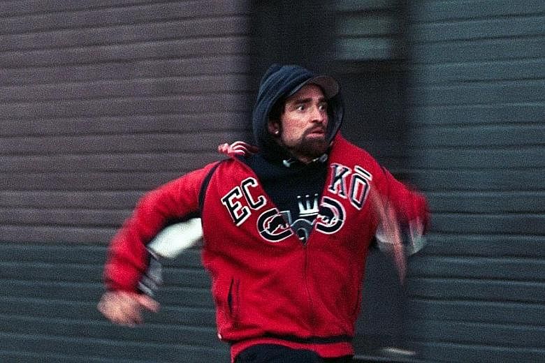 Robert Pattinson does an awful lot of running and sweating in Good Time.