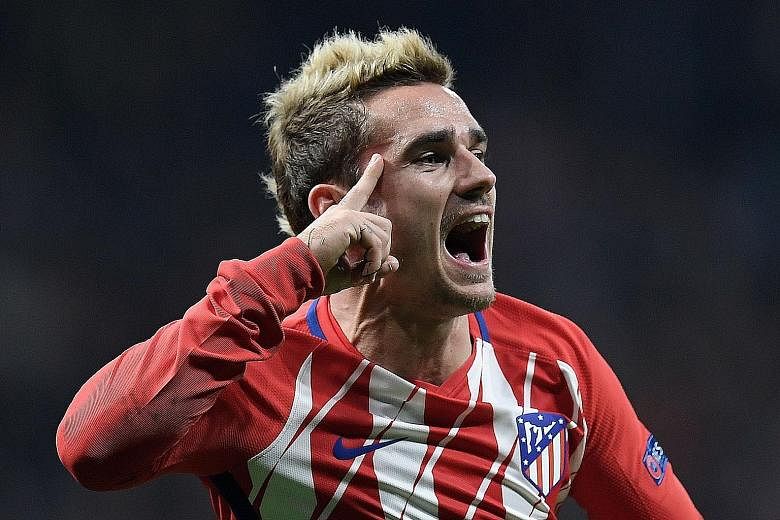 Atletico Madrid forward Antoine Griezmann has scored 90 goals in 179 games for Atletico since his 2014 move from Real Sociedad.