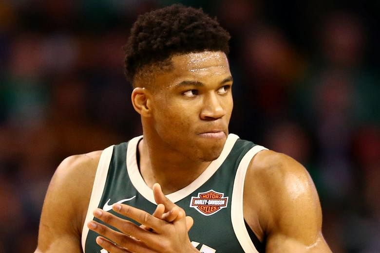 Giannis Antetokounmpo dazzled the United States with a basketball game as big as his name.