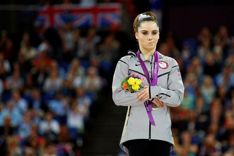 McKayla Maroney was under the care of disgraced doctor Larry Nassar at the 2012 Olympics in London.