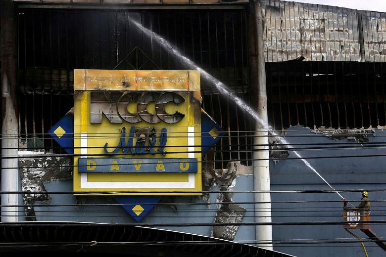 Death Toll From Philippine Mall Blaze Rises To 38 | The Straits Times