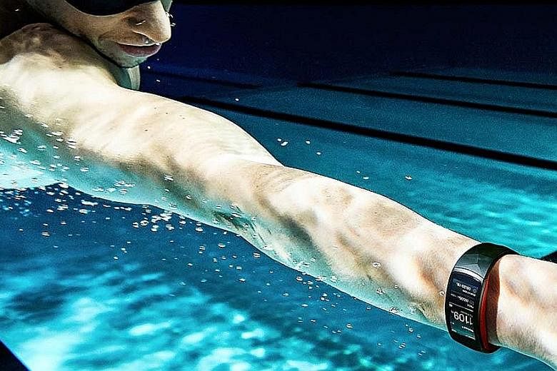 A highly touted feature of the Samsung Gear Fit2 Pro is its swim-tracking function via the Speedo ON app, which has been found to be more accurate in this aspect than the Pro's native workout app.