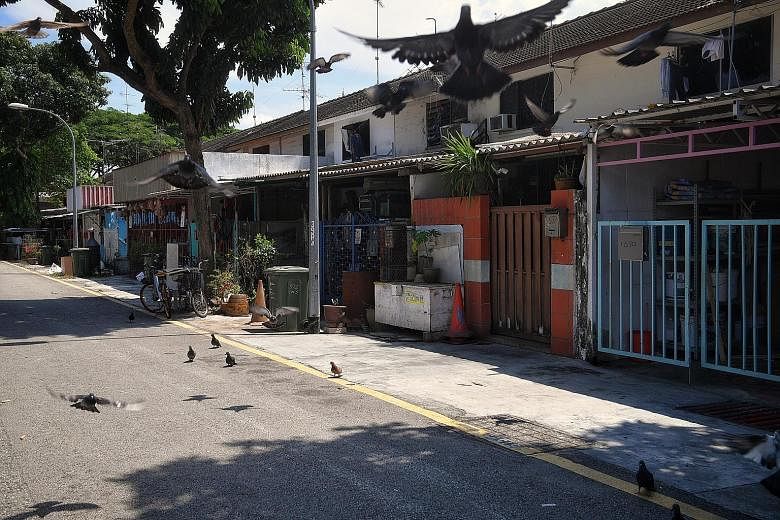 Private terrace houses along Geylang Lorong 3 with a 60-year lease that ends in three years' time. The owners have to vacate their property with no compensation.