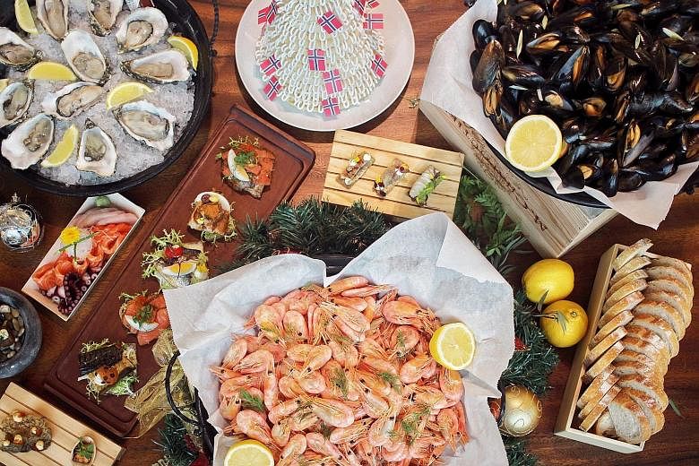 Seafood platters from FiSK Seafoodbar & Market.