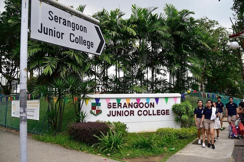 Serangoon JC will be absorbed by Anderson JC as part of a merger exercise under which 14 schools will be absorbed by others. This is the first time that junior colleges are being merged.