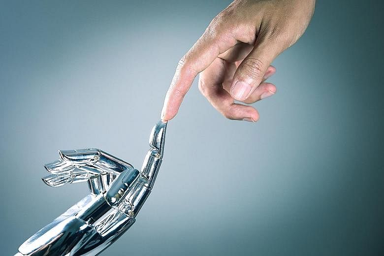 Banks are taking a man-machine partnership approach to offer clients smart portfolio management solutions. Even as robots creep into private banking and wealth management, the human touch will remain just as important as ever before, the banks say. D