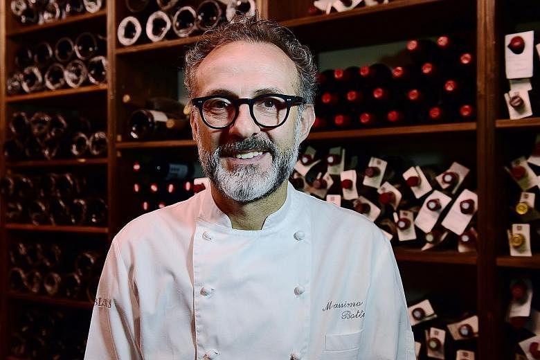 Italian chef Massimo Bottura's Osteria Francescana was named the world's best restaurant last year.