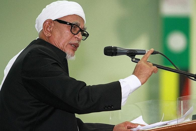 Non-Muslim leaders say Mr Abdul Hadi Awang's views are against the Malaysian Constitution, in which the roughly 38 per cent non-Muslim minority - in a country of 32 million people - are guaranteed a voice in policymaking.