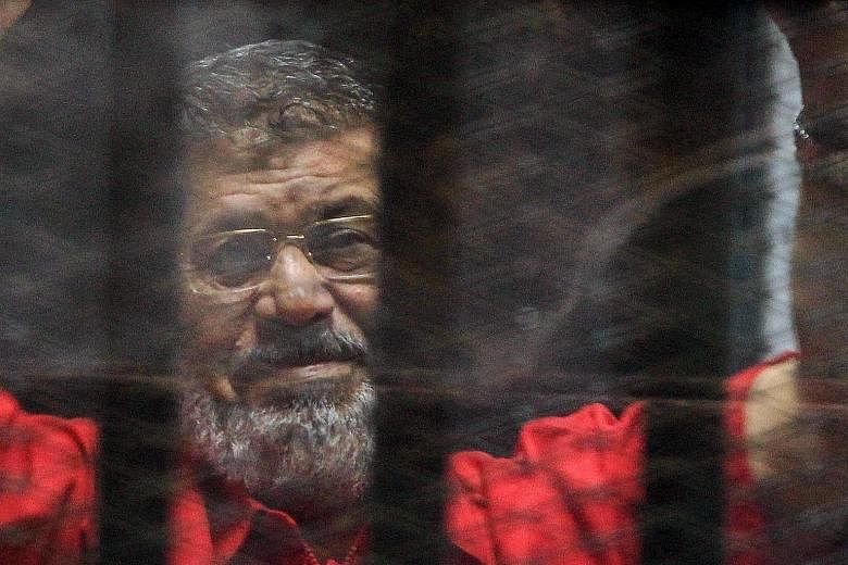 Mohamed Mursi, already sentenced to a total of 45 years in two earlier trials, has just received another jail term of three years.