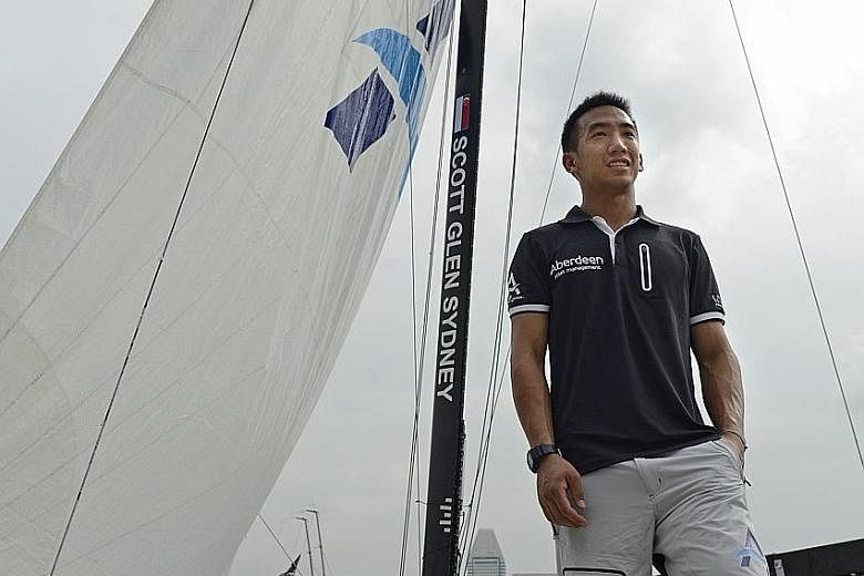 Justin Wong will be back for unfinished business in the Sydney to Hobart race this year and will also compete in a regatta across the Atlantic.