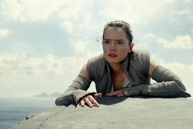 The live-action remake of Beauty And The Beast, starring Emma Watson, was the No. 2 movie of the year in North America. Top 2017 movie Star Wars: The Last Jedi had four impressive female characters - Rey (Daisy Ridley, left), General Leia, Rose Tico 