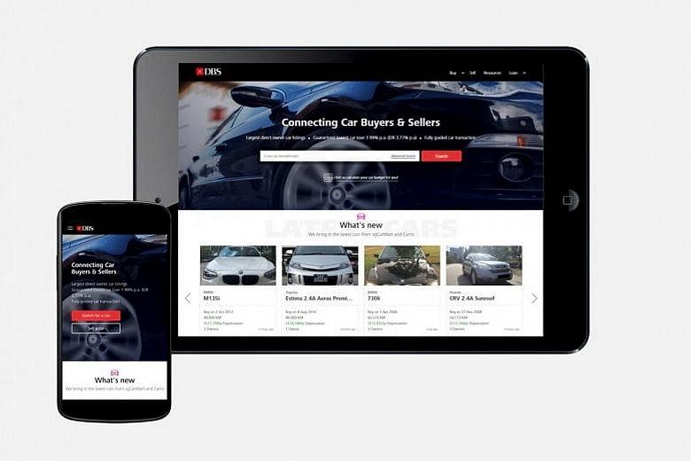 Banks here have made their moves. DBS launched an online marketplace for cars by working with sgCarMart and Carro - becoming in effect the largest direct seller-to-buyer car marketplace in Singapore. OCBC also tied up with telco player StarHub to har