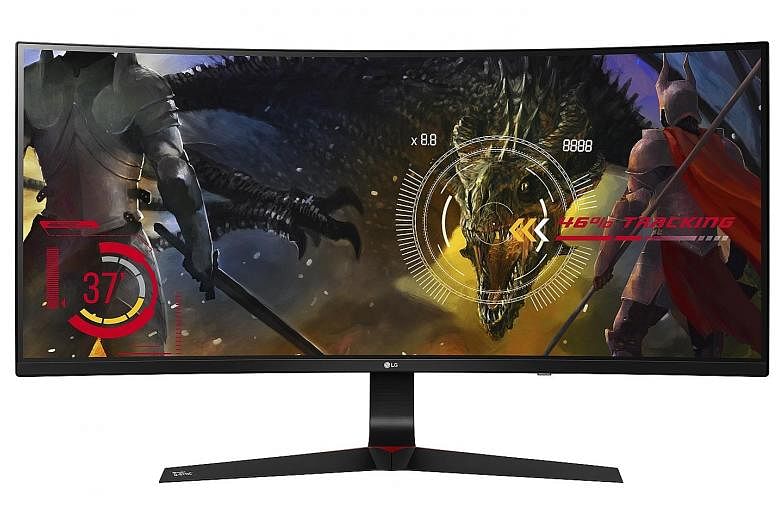 The 34UC89G ultra-wide gaming monitor is LG's first display to support Nvidia's G-Sync technology.