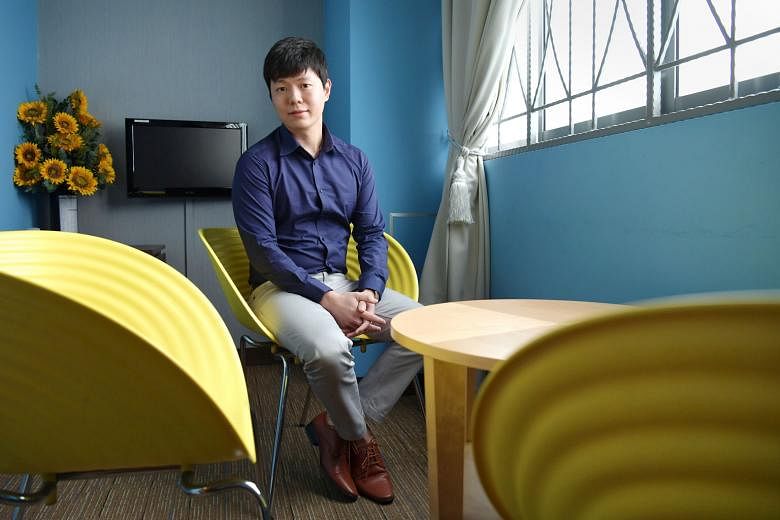 Mr Thomas Liao, who pursued a diploma in social work after his release from prison, is now a social work associate at Fei Yue Community Services. The 30-year-old, who is also studying part-time for a degree in social work, says: "I never did anything