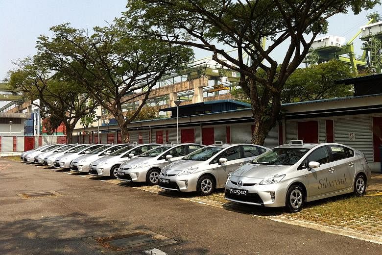 According to LTA statistics, there were close to 4,000 hybrid taxis on the road as at the end of November last year. In 2008, there was not even one	. Since taxis clock more than three times the mileage of an average passenger car, observers reckon t