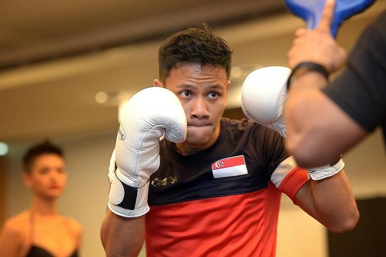 Local pro boxer Muhamad Ridhwan will face Filipino Jeson Umbal for the IBO intercontinental title, with the winner guaranteed a chance to take the world belt.