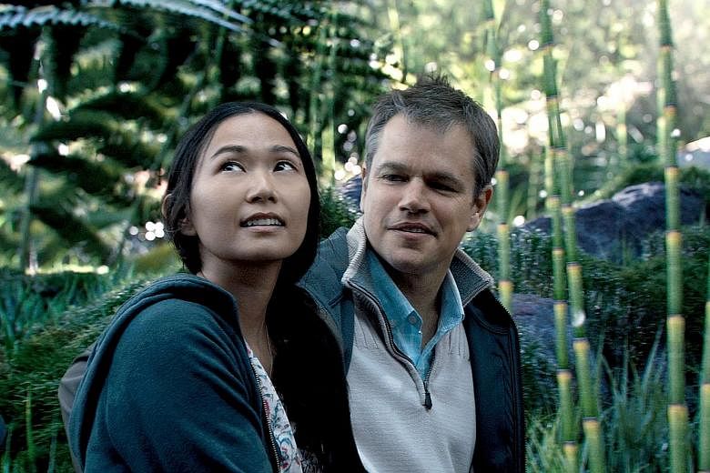 Hong Chau plays a Vietnamese dissident, while Matt Damon plays an occupational therapist, in Downsizing.