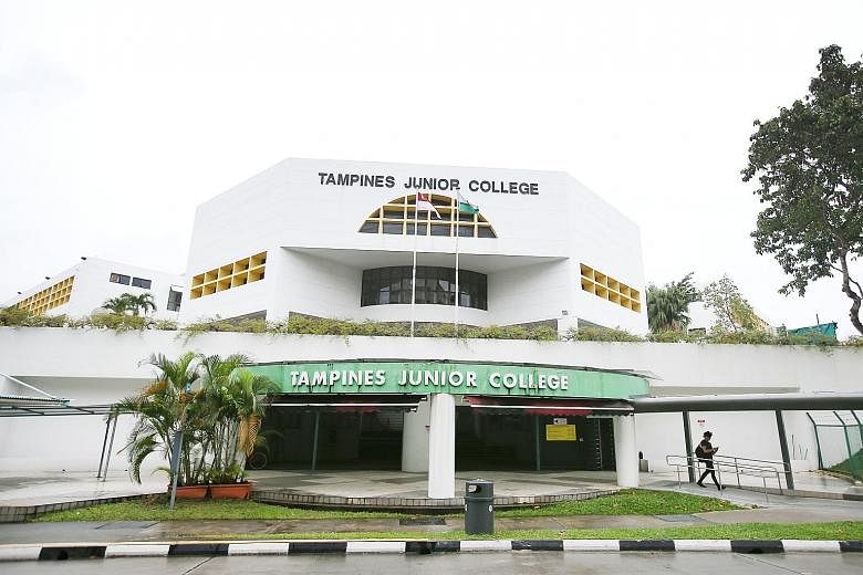 Tampines Junior College will merge with Meridian JC to form Tampines Meridian JC next year. Each JC's history will be documented and preserved at a heritage space in the merged JC's building.