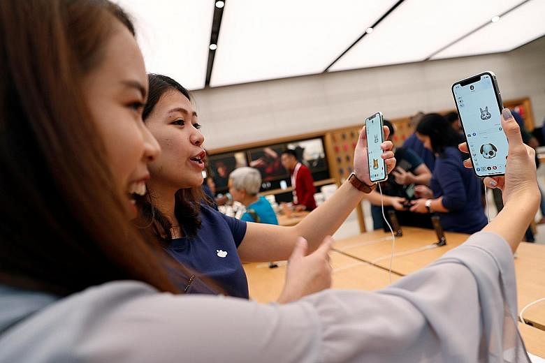 The launch of the iPhone X in November last year could have led to the sales surge in computer and telecommunications equipment, which was by far the best-performing segment that month, going up by 16.6 per cent compared with a year ago.
