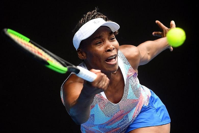 Venus Williams' first-round exit yesterday marks the first time since 1997 that neither she nor absent sister Serena will be playing in the second round of the Australian Open.