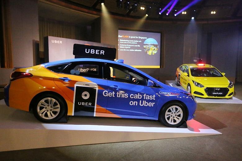 Uber-ComfortDelGro tie-up through UberFlash to start from 6am on 