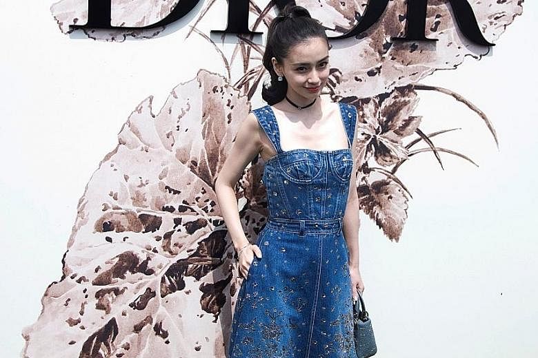 Even Angelababy's husband says her acting is bad.