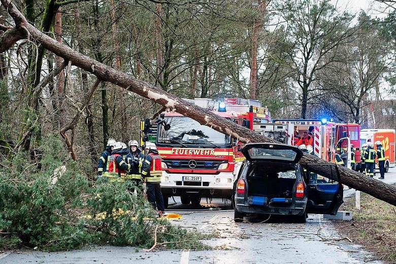 Nine Dead As Huge Storms Batter Europe, Causing Travel Chaos | The ...